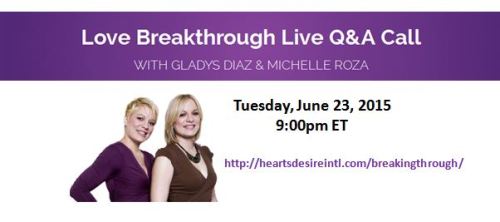 HDI Love Breakthrough Q&A Call2